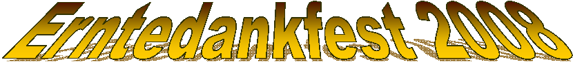 Erntedankfest 2008
